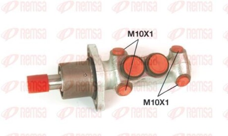 Главный тормозной цилиндр - REMSA C1020.51