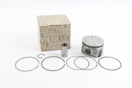 Поршень ДВС у зборі (палець+кільця+стопорне кільце) 0,9TCe 12V Logan II (17-) - RENAULT 120A13899R