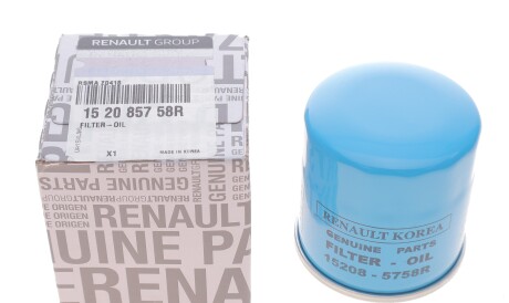 Фото 2 - Масляний фільтр RENAULT 152085758R