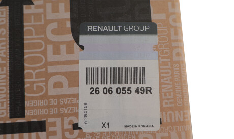Фото 2 - Автозапчасть RENAULT 260605549R