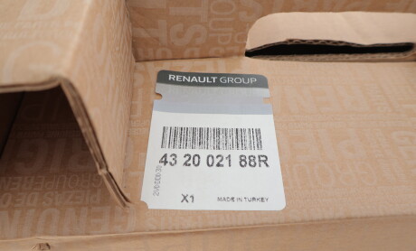 Фото 4 - Гальмівний диск RENAULT 432002188R