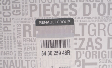Фото 2 - Автозапчасть RENAULT 543025946R