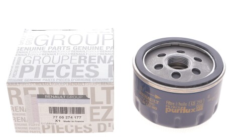 Фото 2 - Масляний фільтр RENAULT 7700274177