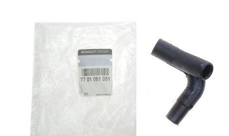 Фото 2 - Патрубок системи охолодження RENAULT 7701061051