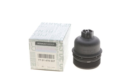 Крышка масляного фильтра 2.3dci Master III / Opel Movano B 2010- - (a6221840008, 93168069, 7701478537) RENAULT 7701478537