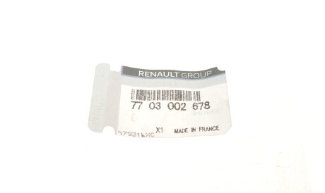 Фото 2 - Автозапчасть RENAULT 7703002678