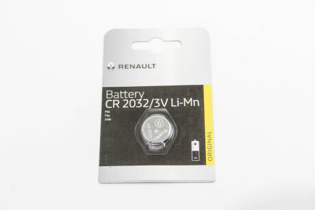 Батарея cr 2032 (1 шт.) - RENAULT 7711220016