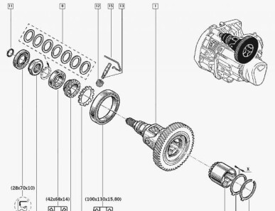Фото 2 - Пильовик ШРКШ RENAULT 8200295074