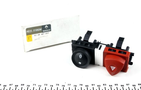 Кнопка аварійної сигналізації MeganeII, Scenic II - RENAULT 8200407415