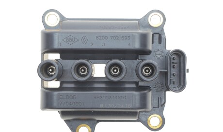 Котушка запалення Kangoo 1.2 i 01- - (8200702693, 8200360911, CL134) RENAULT 8200702693