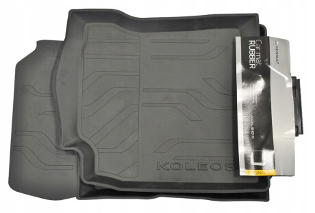Напольные коврики (резиновые) Kaleos Koleos II (HZG) 2016- 4 шт (черные) - RENAULT 8201665641
