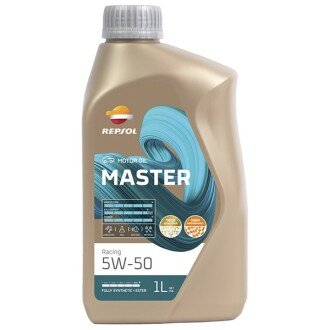 Моторное масло Master Racing 5W-50, 1 л - Repsol RPP0001KHA