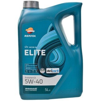 Моторное масло Elite Evolution C3 5W-40, 5 л - Repsol RPP0053JFB