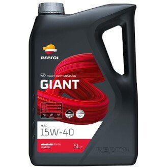 Моторное масло Giant 7530 15W-40, 5 л - Repsol RPP1042QFB