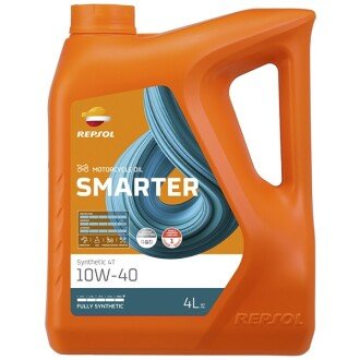 Моторна олива Smarter Synthetic 4T 10W-40, 4 л (6019/R) - Repsol RPP2064MGB