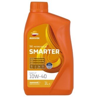 Моторна олива Smarter Sport 4T 10W-40, 1 л (6023/R) - Repsol RPP2065MHC