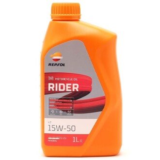 Моторна олива Rider 4T 15W-40, 1 л (6074/R) - Repsol RPP2130RHC