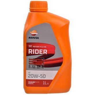 Моторна олива Rider Town 4T 20W-50, 1 л (6027/R) - Repsol RPP2131THA