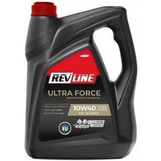 Моторна олива Ultra Force 10W-40, 5 л - Revline ULTRAF10W405L