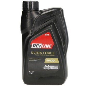 Моторна олива Ultra Force C4 5W-30, 1 л - Revline ULTRAFC45W301L