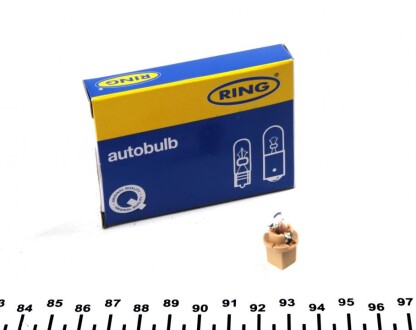 Автолампа BAX 1,4 W прозрачная - Ring R8328