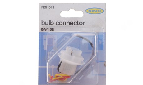 Роз'єм для лампи керамічний (BAY15D) - Ring RBH014