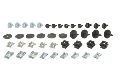 Кріплення оббивки (застосування: захист двигуна нижній, кількість штук в упаковці: 1 шт) AUDI A6 C5, A6 C6 01.97-08.11 - ROMIX ROM 90223