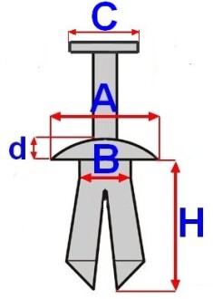 Фото 2 - Автозапчастина ROMIX ROM B22045