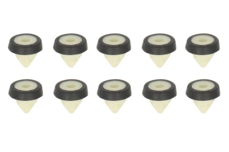 Монтажний елемент (кількість штук в упаковці: 10 шт) AUDI A3 8P, A4 B7, A6 C6, Q7 4L, Q7 4M SEAT ALHAMBRA 7N, EXEO, IBIZA IV 6J, IBIZA IV 6P VW CADDY III, EOS, GOLF V, GOLF VI 05.03- - ROMIX ROM C60409