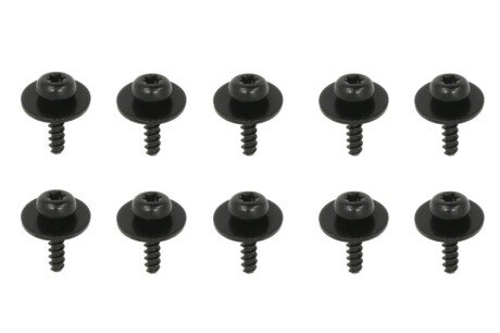 Монтажний гвинт (застосування: захист двигуна нижній, кількість штук в упаковці: 10 шт) AUDI A2 8Z, A3 8P, A3 8V SEAT ALTEA XL, CORDOBA 6L SKODA SUPERB I, SUPERB II VW CADDY III 02.00-01.18 - ROMIX ROM C60460