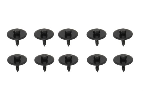 Монтажний гвинт (застосування: багато застосувань захист двигуна нижній, кількість штук в упаковці: 10 шт) MERCEDES 190 W201, A-KLASA W168, C-KLASA W202, C-KLASA W203, E-KLASA W124 10.82-07.09 - ROMIX ROM C60465