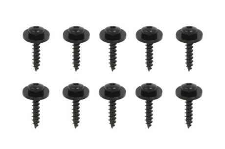 Монтажний гвинт (застосування: багато застосувань, кількість штук в упаковці: 10 шт) CITROEN BERLINGO II, C4 I, C4 II, C4 PICASSO I, C4 PICASSO II, DS4 PEUGEOT 207, 307, 407, 607 07.80- - ROMIX ROM C60468