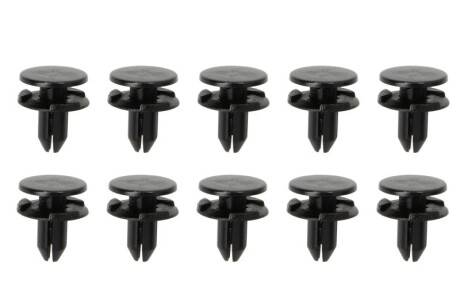 Кріплення оббивки (застосування: кожух кришка, кількість штук в упаковці: 10 шт) NISSAN NISSAN JUKE F15, JUKE F16, LEAF ZE0, LEAF ZE1, NAVARA D23, NAVARA D40, PATHFINDER III R51, TIIDA C11 10.03- - ROMIX ROMC70520