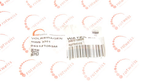 Фото 2 - Патрубок системы охлаждения ROTWEISS 045121065M