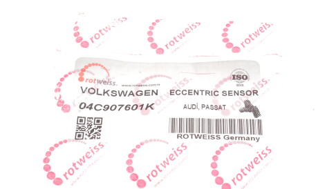 Фото 3 - Датчик распредвала ROTWEISS 04C907601K