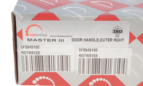 Фото 4 - Дзеркало зовнішнє ROTWEISS 5F0949102