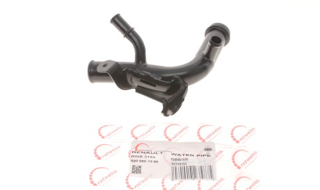 Патрубок системы охлаждения Renault Koleos/Nissan Qashqai 2.0 dCi 08- - ROTWEISS 8200801590