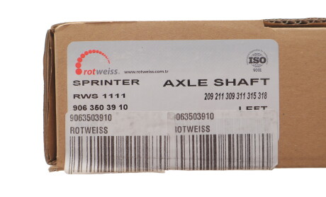 Фото 2 - Автозапчасть ROTWEISS 9063503910