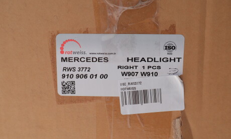 Фото 2 - Автозапчасть ROTWEISS DSC_RWS3772 (DSCRWS3772)