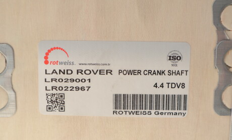 Фото 2 - Автозапчасть ROTWEISS LR029001