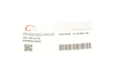 Фото 2 - Тросик газу ROTWEISS RW30003