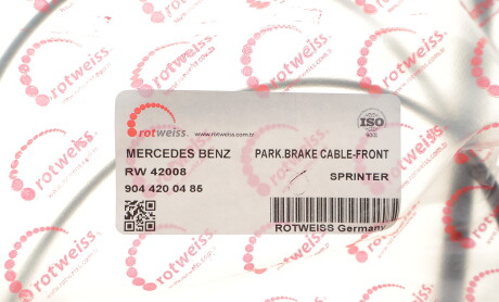 Фото 2 - Автозапчасть ROTWEISS RW42008