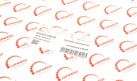 Фото 2 - Трос ручного гальма ROTWEISS RW42011