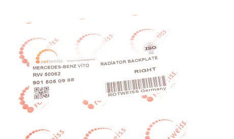 Фото 2 - Автозапчасть ROTWEISS RW50062