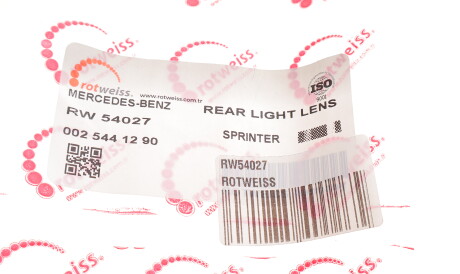 Фото 2 - Задній ліхтар ROTWEISS RW54027