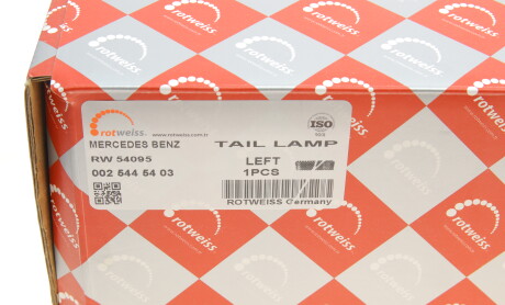 Фото 5 - Задний фонарь ROTWEISS RW54095
