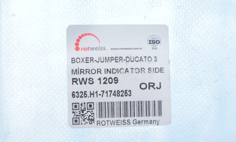 Фото 5 - Указатель поворота ROTWEISS RWS1209