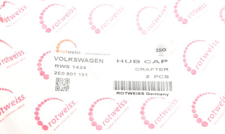 Фото 2 - Комплектуюча маточини ROTWEISS RWS1424