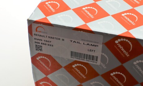 Фото 7 - Задній ліхтар ROTWEISS RWS1607