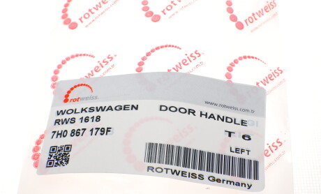 Фото 5 - Елемент кузова ROTWEISS RWS1618